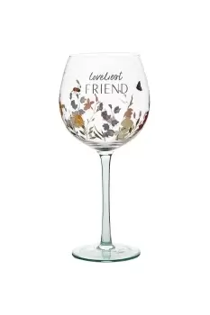 Image of Mother's Day Gin Glass "Friend"
