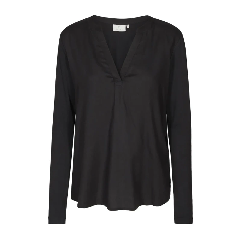 Image of Kaffe Womens blouse KAFFE Calina Noir Female 46