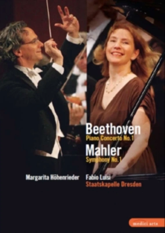 Image of Beethoven/Mahler: Piano Concerto No. 1/Symphony No. 1 (Luisi) DVD
