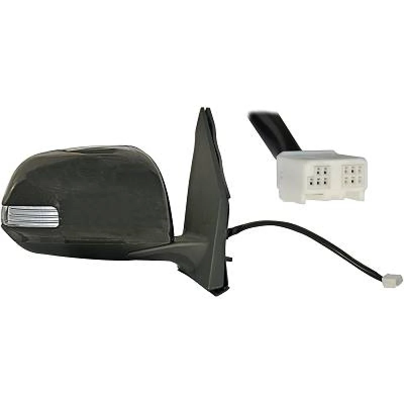 Image of DIEDERICHS 6687324 Wing mirror Right, Complete Mirror, primed Outside Mirror (50)