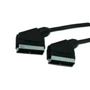 image of MediaRange MRCS152 SCART cable 1.4 m SCART (21-pin) Black