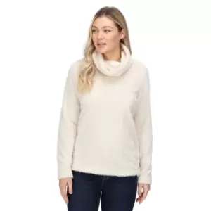 Image of Regatta Womens Hedda Cowl Neck Knit Effect Fleece Sweat 16 - Bust 40' (102cm)