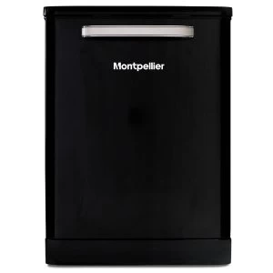 Image of Montpellier Retro MAB600K Full Size Freestanding Dishwasher