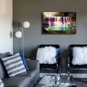 Image of 45702021C-058 Multicolor Decorative Canvas Painting