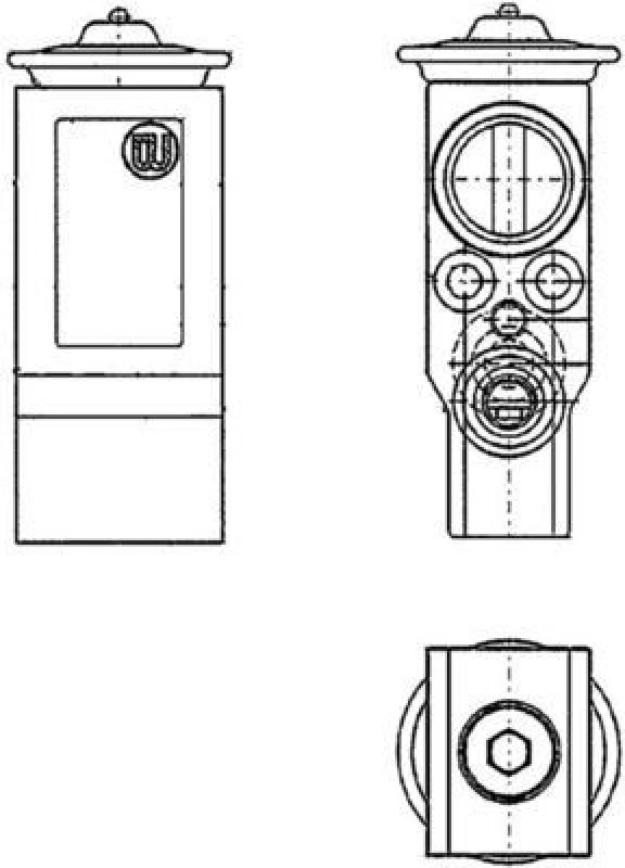 Image of AC expansion valve MAHLE AVE 61 000P