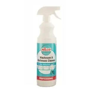 image of Nilco Professional Bathroom Cleaner, 1L Trigger Spray Bottle