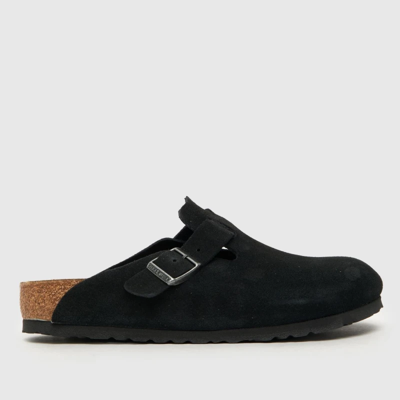 Image of BIRKENSTOCK boston clog sandals in Black UK 5 (EU 38)