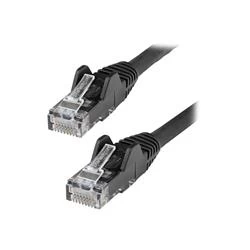 Image of StarTech.com 1m LSZH CAT6 Ethernet Cable - 100W PoE RJ45 UTP - Black
