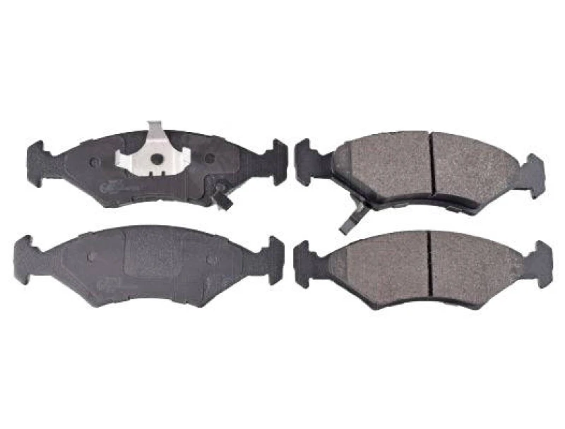 Image of Blue PRINT ADG04238 Brake pad set Front Axle, with acoustic wear warning, with piston clip Brake Pad Set,disc brake (402)