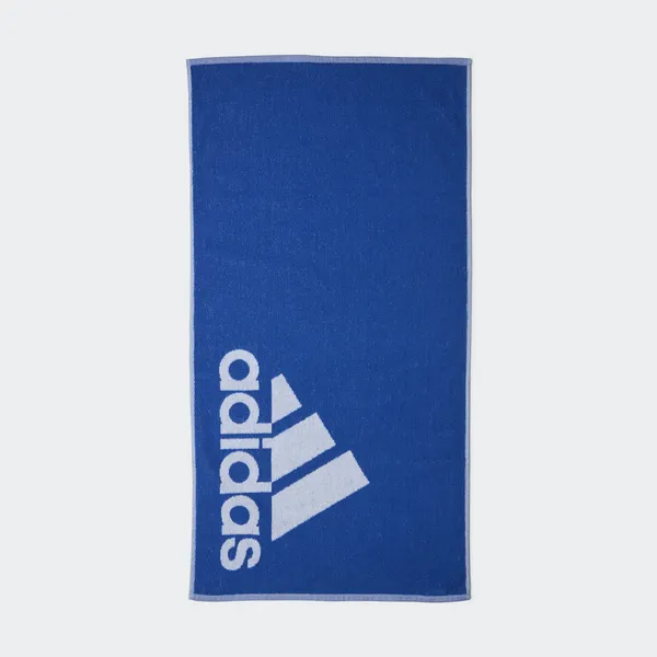 image of adidas 3Bar Towel 51 Gym Towels One Size Blue 88613018000