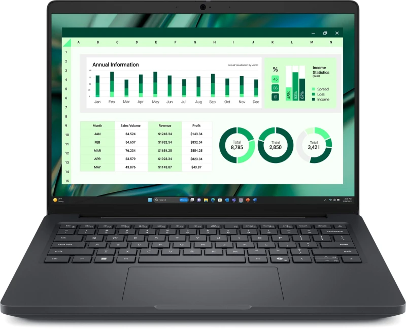 Image of Dell DELL Pro Max 14 MC14250 Intel Core Ultra 7 265H Mobile workstation 35.6cm (14") Full HD+ 32GB LPDDR5x-SDRAM 1TB SSD NVIDIA RTX PRO 500 Blackwe