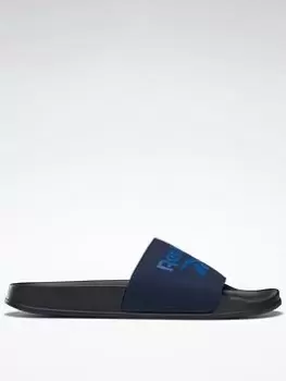 Image of Reebok Rbk Fulgere Slide, Black/Navy, Size 10, Men