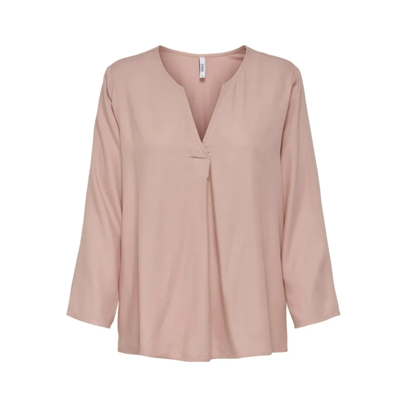 Image of Only Womens v-neck top 4/5 Only onlastrid Rose Female XS