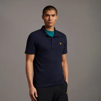 Mens Sport SS Polo - Navy - S