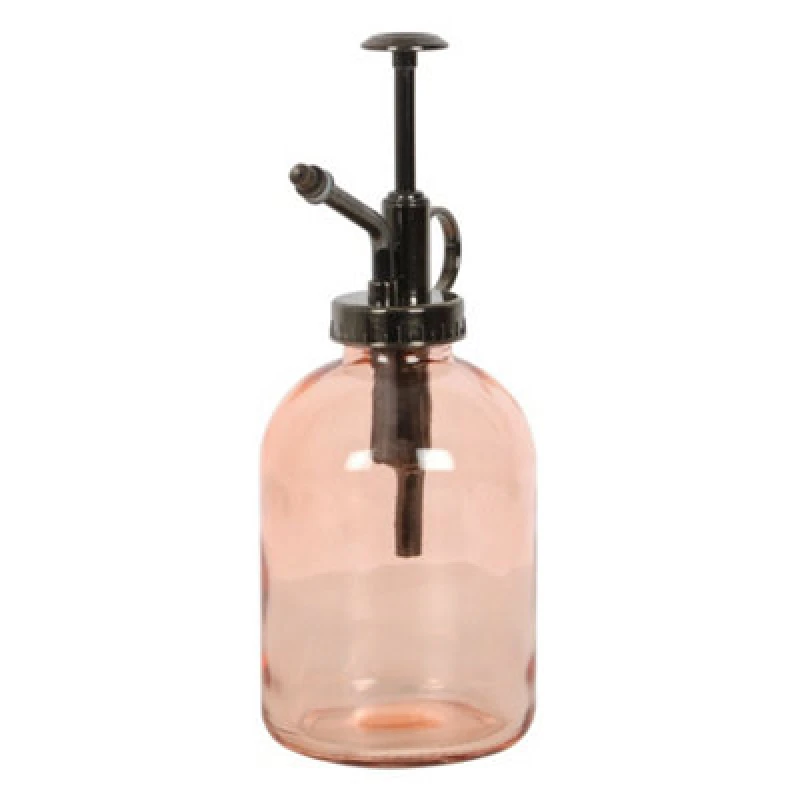 Image of Something Different Something Different Minimalist Glass Plant Mister in Pink Pink One Size Unisex 5063238621893