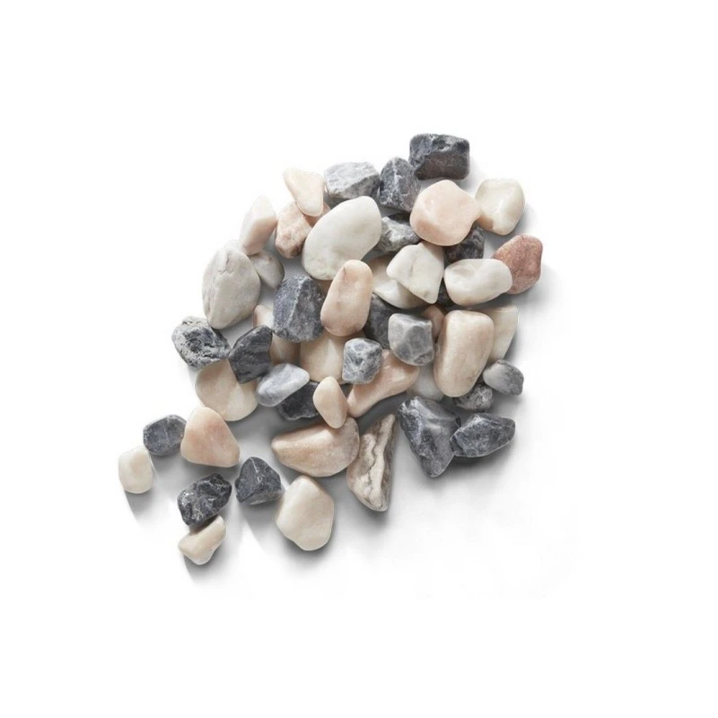 Image of Altico Garden Products Ltd Frozen Pink Bulk Bag 850 kg - 20-40 mm Pink/White/Grey Premium Pebbles Multicolor Unisex One Size