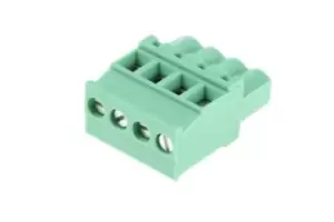 Image of Phoenix Contact 1792773 Terminal Block, Pluggable, 4Pos, 12Awg