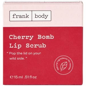 image of Frank Body Cherry Lip Scrub 15ml