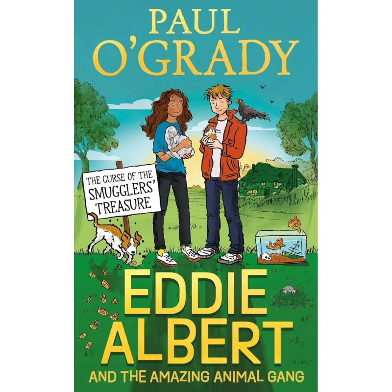Image of Eddie Albert and the Amazing Animal Gang: The Curse of the Smugglers' Treasure: The second adventure in this funny illustrated kids' series: Book 2 By