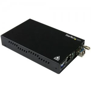 Image of GbE Fiber Media Converter SM LC 10km