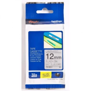 Image of Brother TZE-M931 P-touch Black on Silver Tape 12mm x 8m