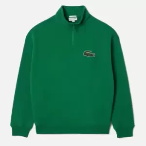 Lacoste Mens DO Croc 80'S Half Zip Sweatshirt - Green - M