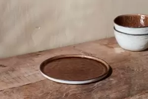 Image of Nkuku Simi Side Plate Tableware Earth