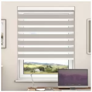 Image of Newedgeblinds - Day And Night Zebra Roller Blind with Cassette(Amphora, 105cm x 220cm)