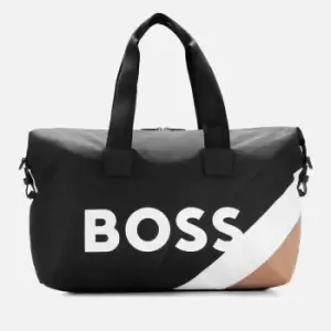 image of BOSS Black Mens Catch Holdall - Dark Grey