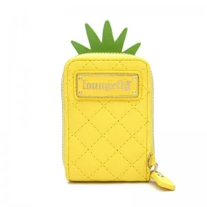 image of Loungefly Pool Party Pineapple Accordian Wallet