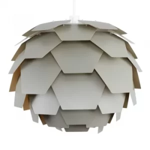 image of Petale Pendant Shade in Grey