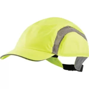 image of S38HVY Airpro Hi-vis Yellow Baseball Bump Cap