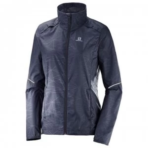 image of Salomon Agile Jacket Ladies - Graphite