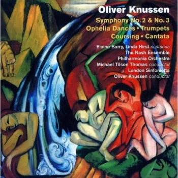 image of London Sinfonietta - Oliver Knussen: Symphony No. 2 & No. 3/Ophelia Dances/... CD