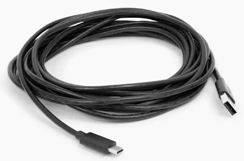 Image of Owl Labs Owl Labs USB-C to USB-A Cable (16'/5M) USB cable USB C USB A Black ACCMTW300-0004