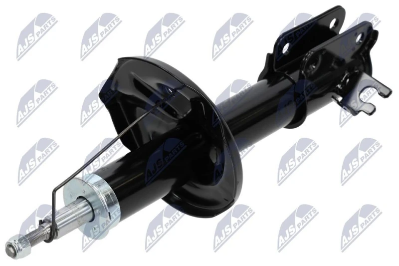 Image of NTY A-CH-048 Shock absorber Front Axle Left, Gas Pressure, Twin-Tube, Suspension Strut, Bottom Clamp Shock Absorber (854)