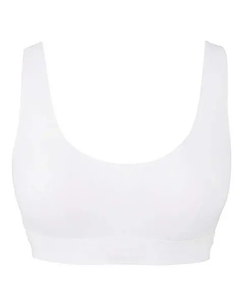 Image of Sloggi Double Comfort Top White White Female 34 CB39103
