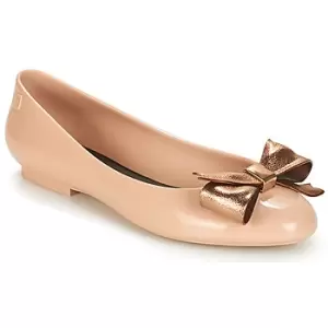 image of Melissa DOLL III womens Shoes (Pumps / Ballerinas) in Beige,4,5,6,7