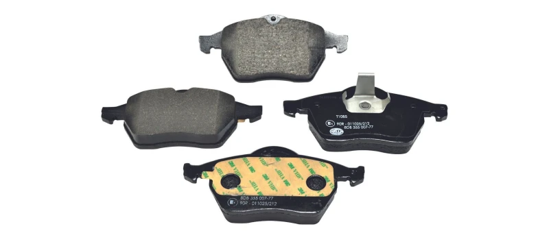 Image of HELLA Brake pad set HELLA 8DB 355 007-771