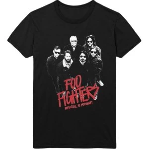 Image of Foo Fighters - Medicine At Midnight Photo Unisex Large T-Shirt - Black