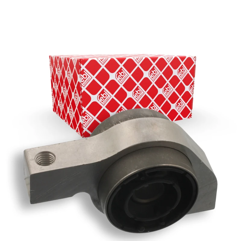 Image of FEBI BILSTEIN 43580 Arm Bushes Front Axle Right, Hydro Mount, with holder Aluminium Control Arm-/Trailing Arm Bush (251)
