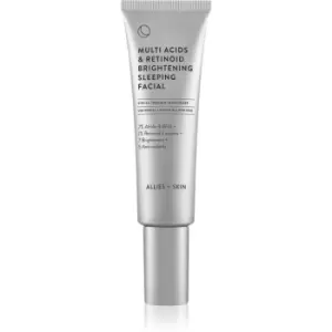 image of Allies of Skin Multi Acids & Retinoid illuminating night cream 50ml