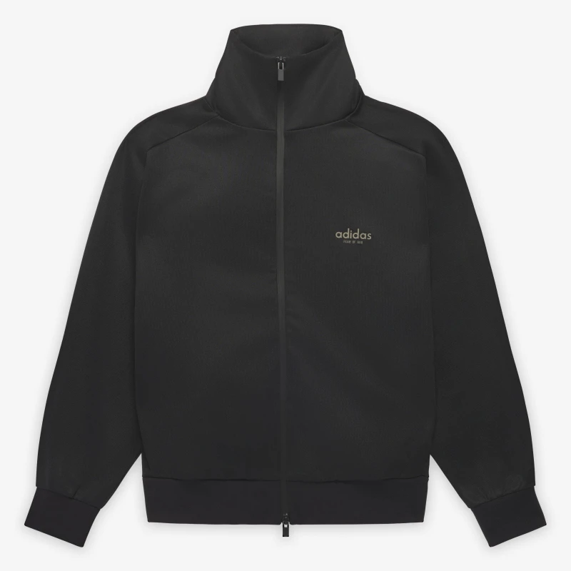 Image of adidas Womens Tracksuit Top Black female 8 (XS)