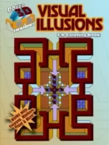 Image of 3-D Coloring Book - Visual Illusions