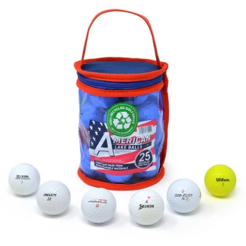 image of 2nd Chance Grade B Recycled Golf Balls - Mixed Brands - White