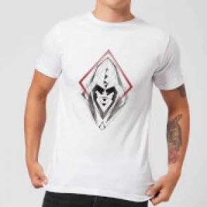 Image of Assassins Creed Origins Sketch Mens T-Shirt - White - L