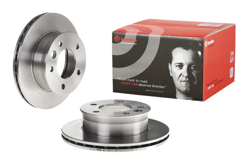 Image of BREMBO Brake disc BREMBO 09.7314.24