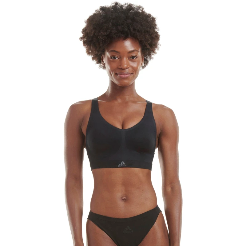 Image of adidas Sport Micro cut free bra - Black 8