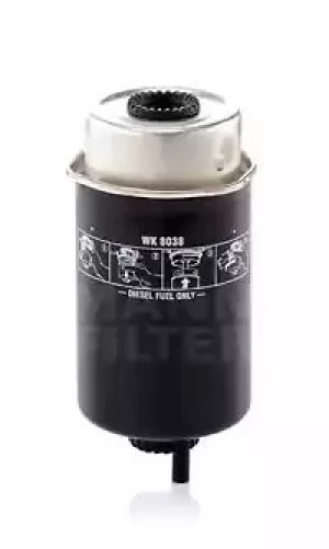 image of Fuel Filter WK8038 by MANN