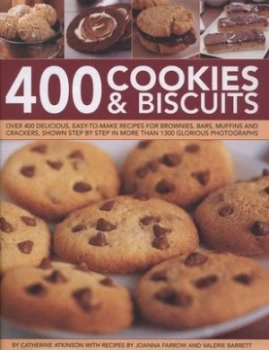 Image of 400 Cookies and Biscuits by Catherine Atkinson and Joanna Farrow and Valerie Barrett and Catherine Atkinson Hardback